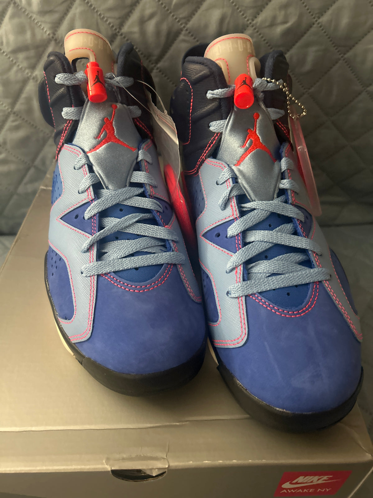 Jordan 6 Retro Awake NY Midnight Navy Size 8.5