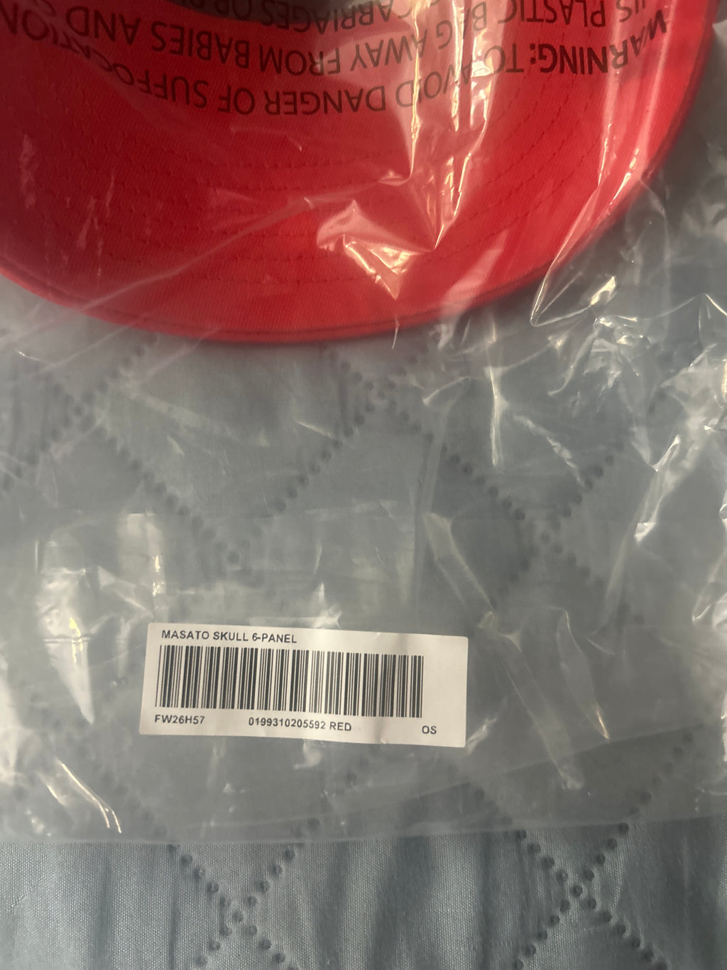 Supreme WFST 6-Panel Red