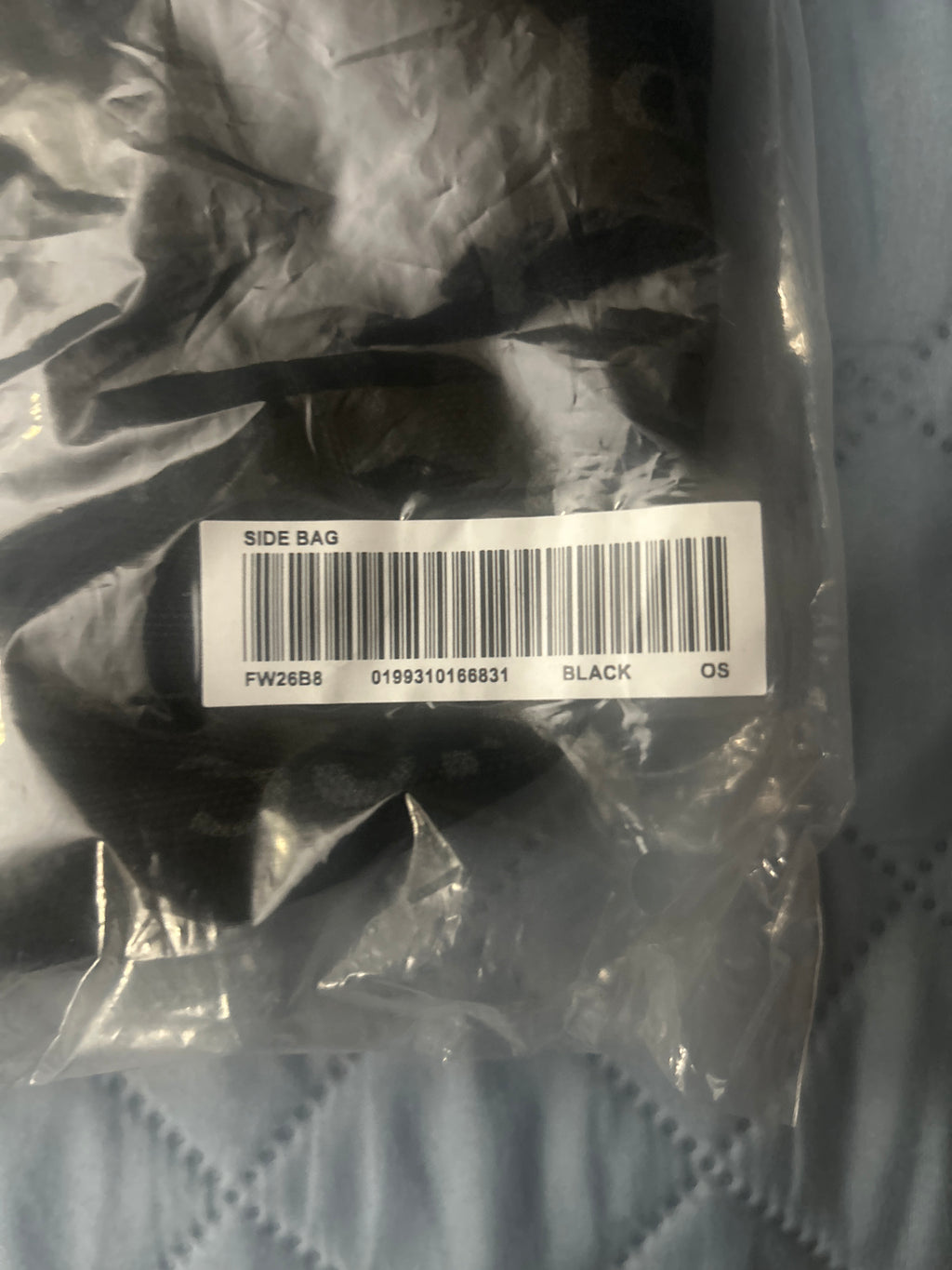 Supreme Shoulder Bag Black FW 26