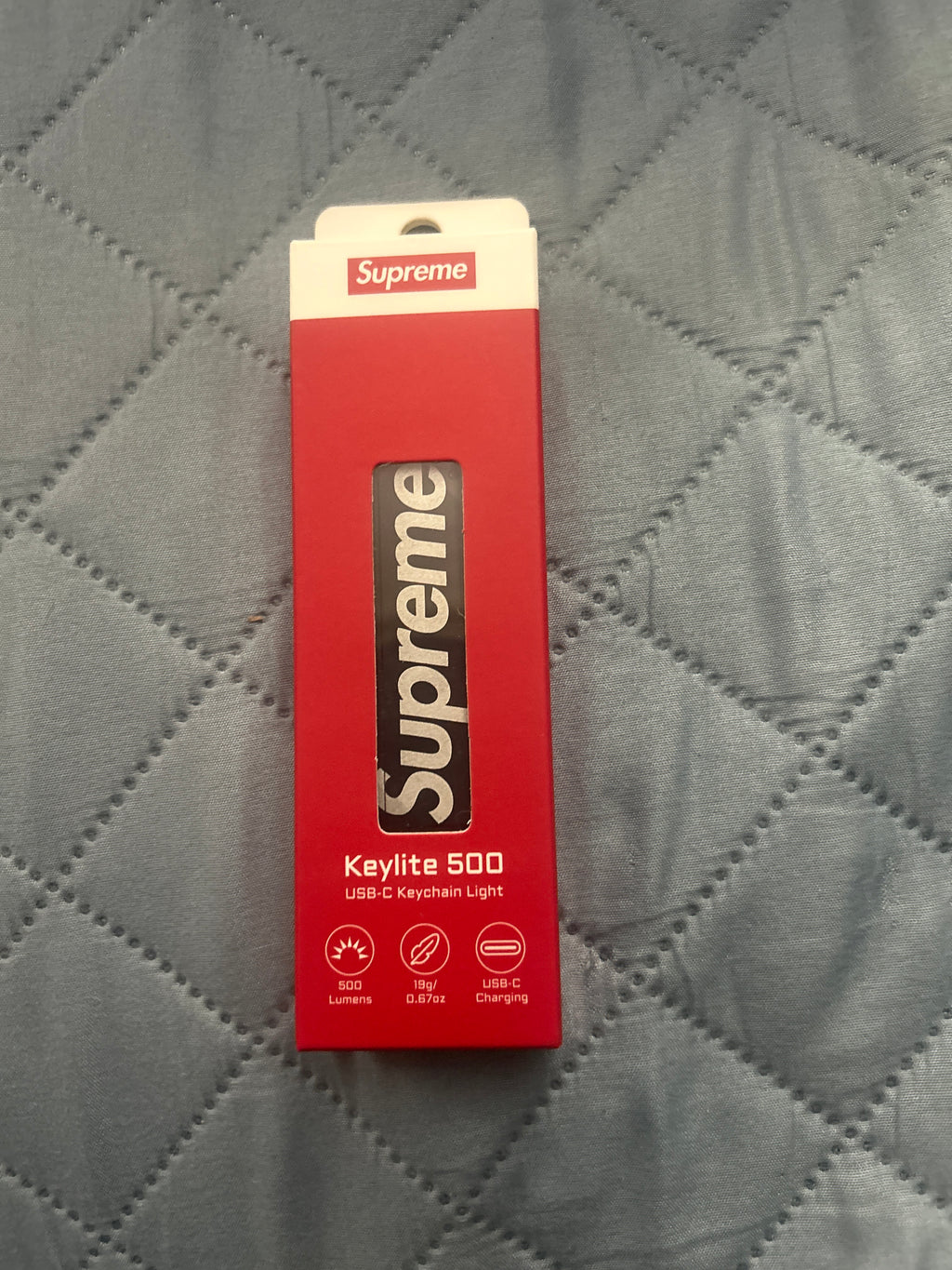 Supreme Acebeam Flashlight Keychain Black
