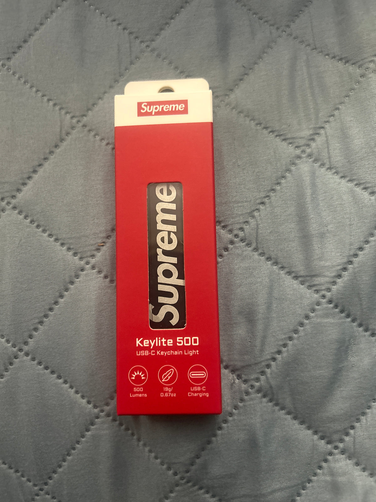 Supreme Acebeam Flashlight Keychain Black