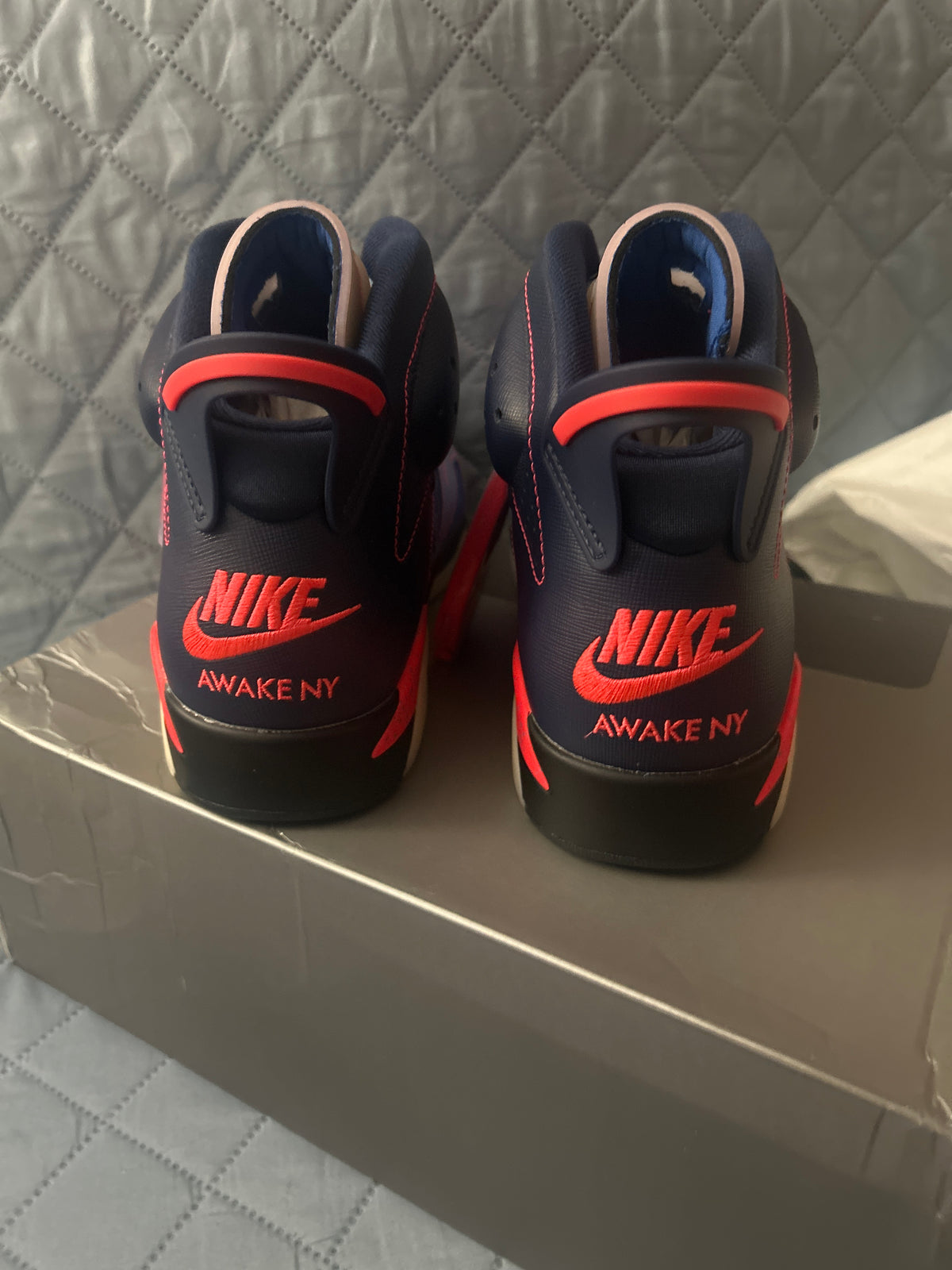 Jordan 6 Retro Awake NY Midnight Navy Size 8.5