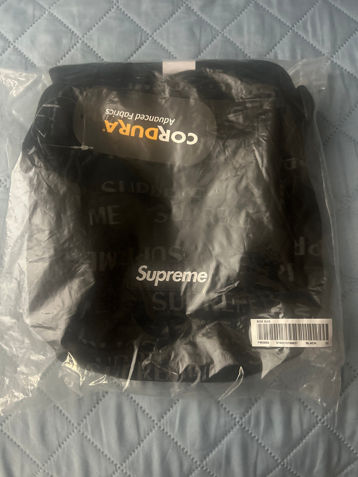 Supreme Shoulder Bag Black FW 26