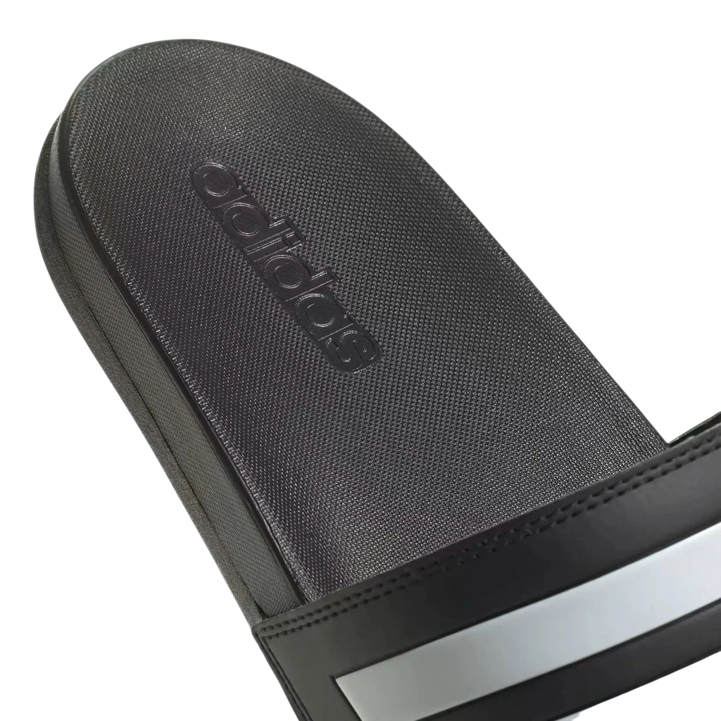 Adidas Adilette 3 Stripe Slides Black - 8