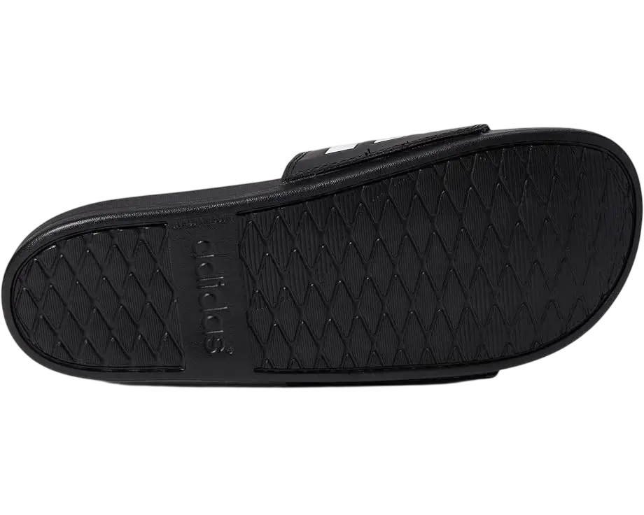 Adidas Adilette 3 Stripe Slides Black - 8