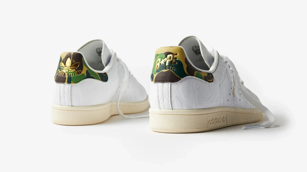 Adidas Stan Smith Bape 30th Anniversary White - Sneakers