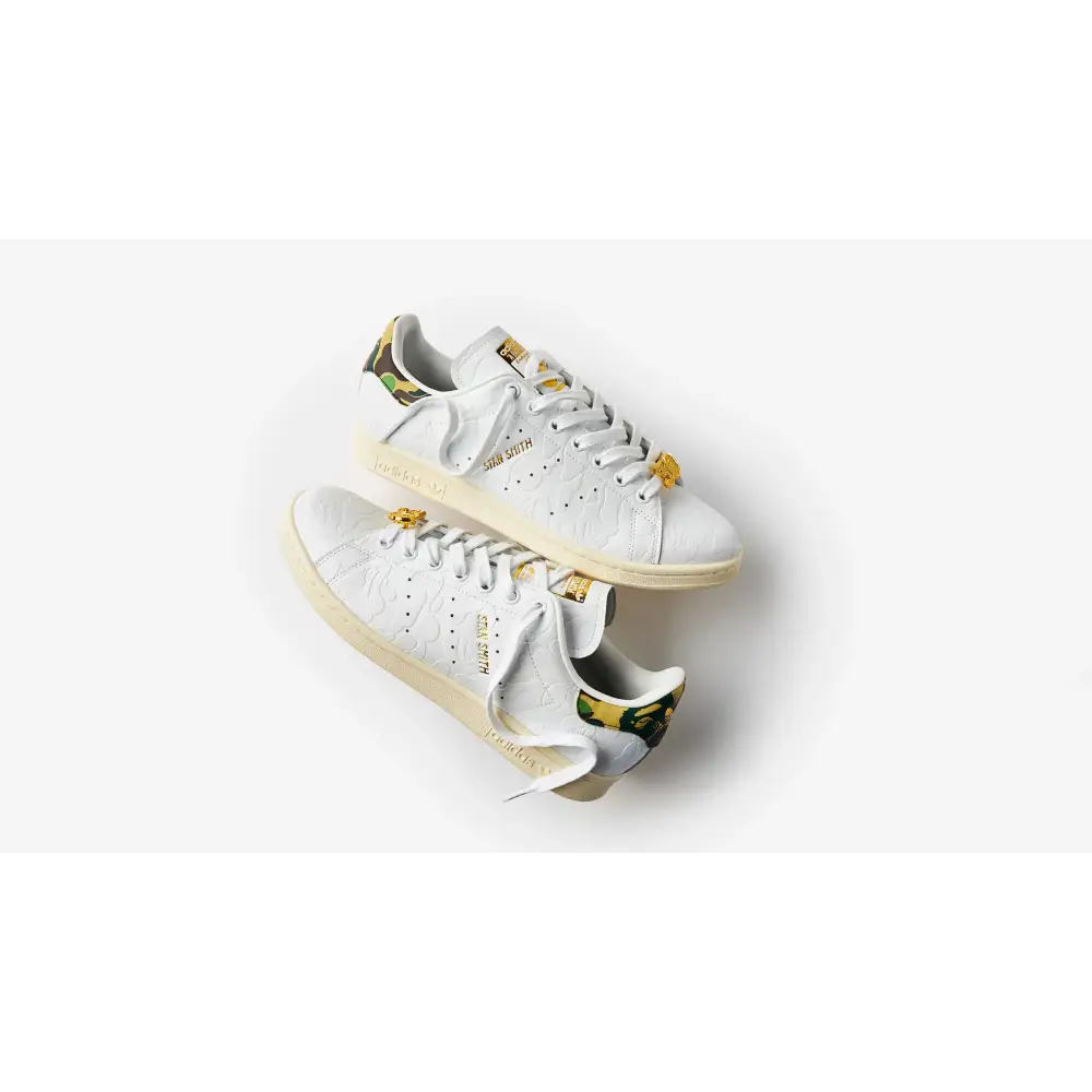 Adidas Stan Smith Bape 30th Anniversary White - Sneakers