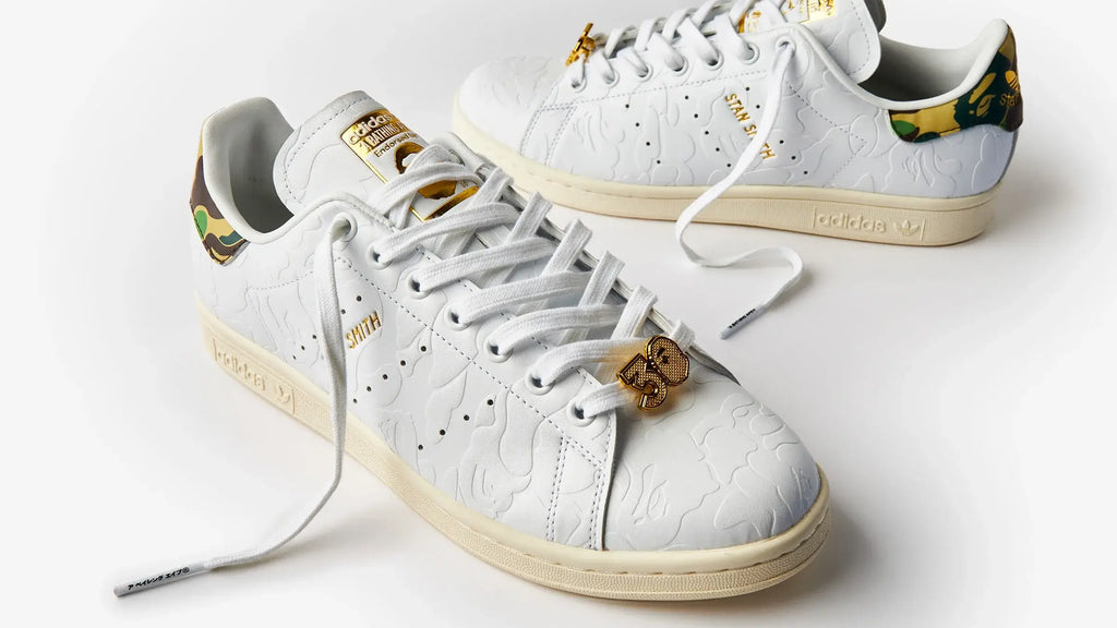 Adidas Stan Smith Bape 30th Anniversary White - Sneakers