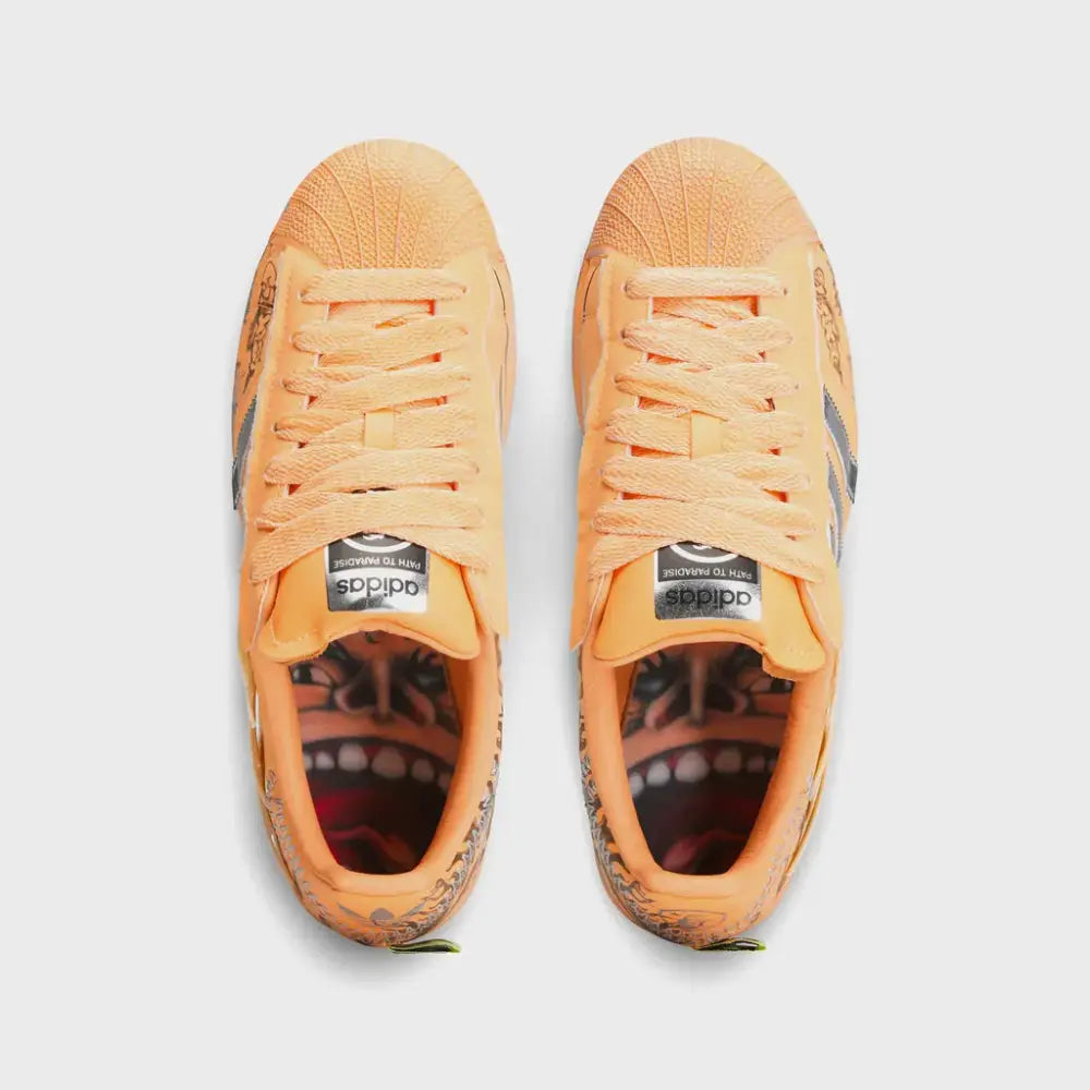 Adidas Superstar Hellstar Hazy Orange - 10 - Sneakers