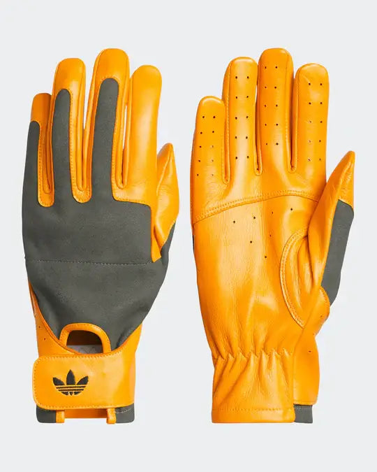 Adidas x Bad Bunny Mercedes AMG F1 Racing Gloves Gold - Accessory