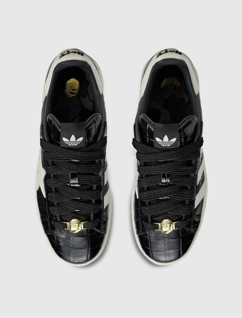 Adidas x Bape Campus World Cup Pack Black Size 11.5