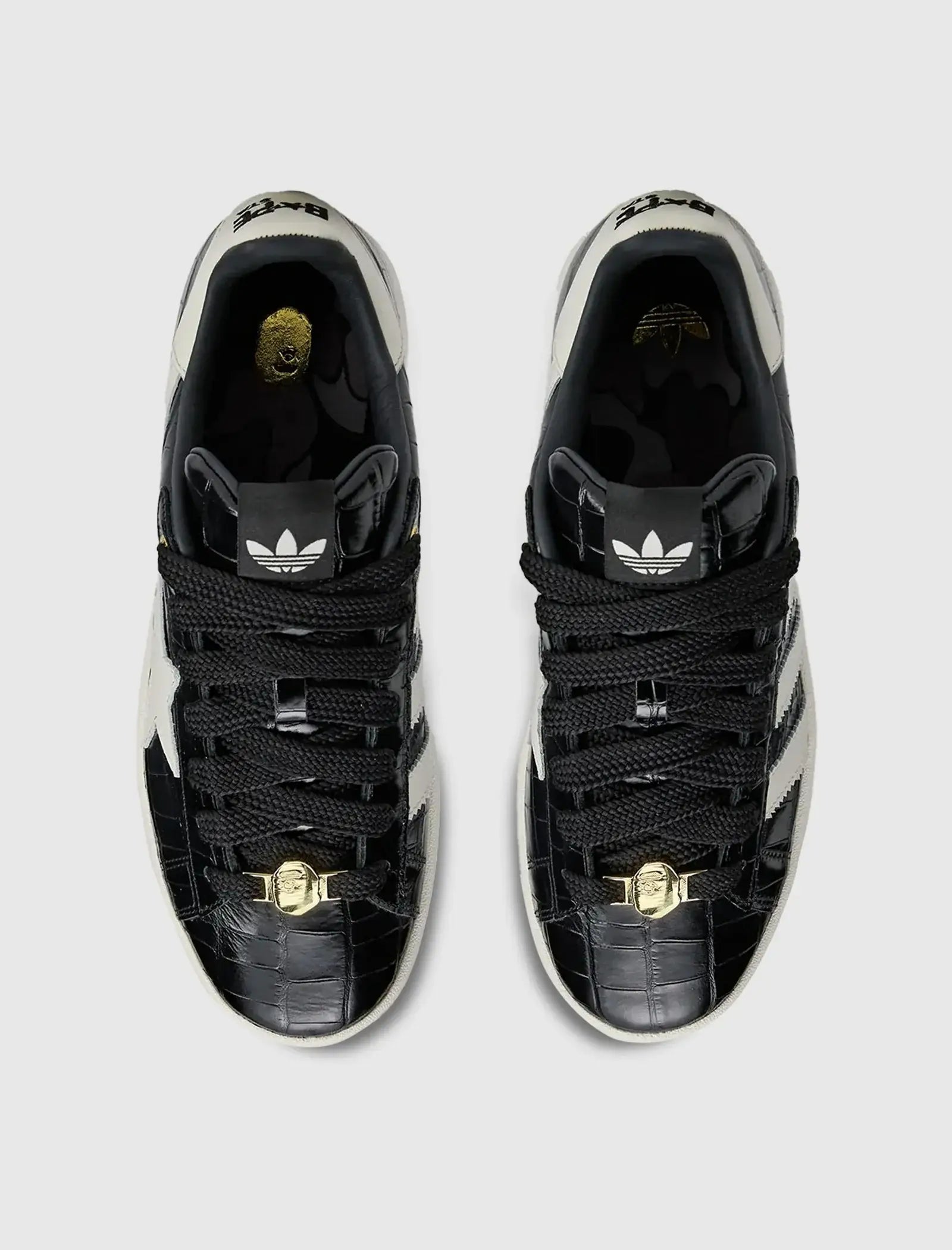Adidas x Bape Campus World Cup Pack Black