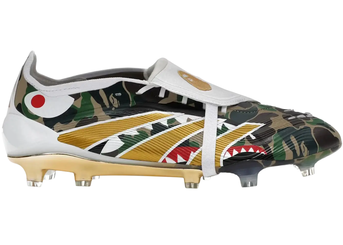 Adidas x Bape Predator Elite Fold Over Tongue Green Camo