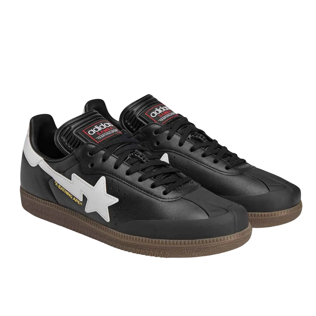 Adidas x Bape Samba Black/White Gum - 10