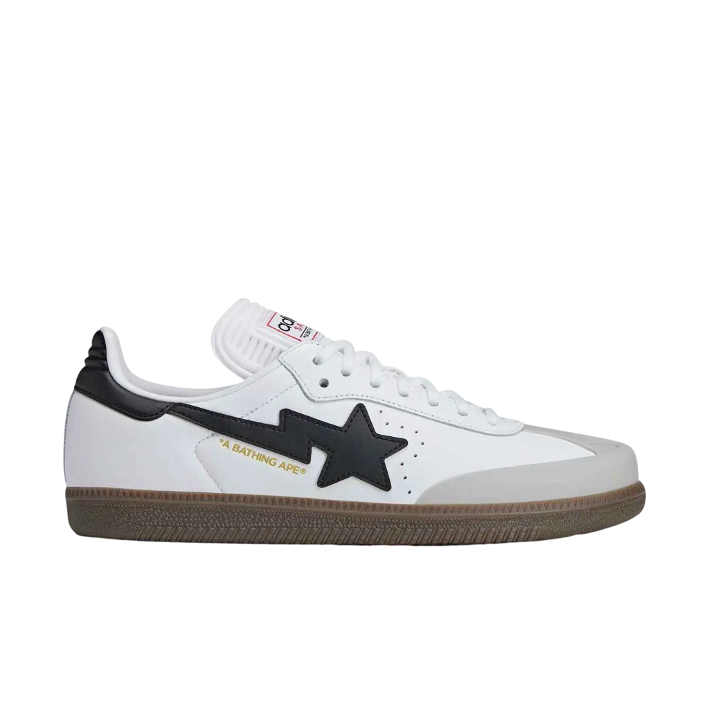 Adidas x Bape Samba White/Black Gum - 10