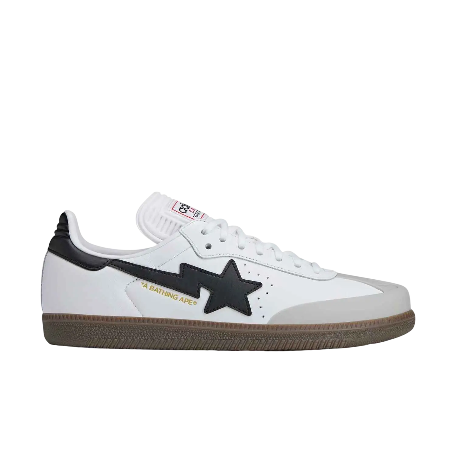 Adidas x Bape Samba White/Black Gum - 10
