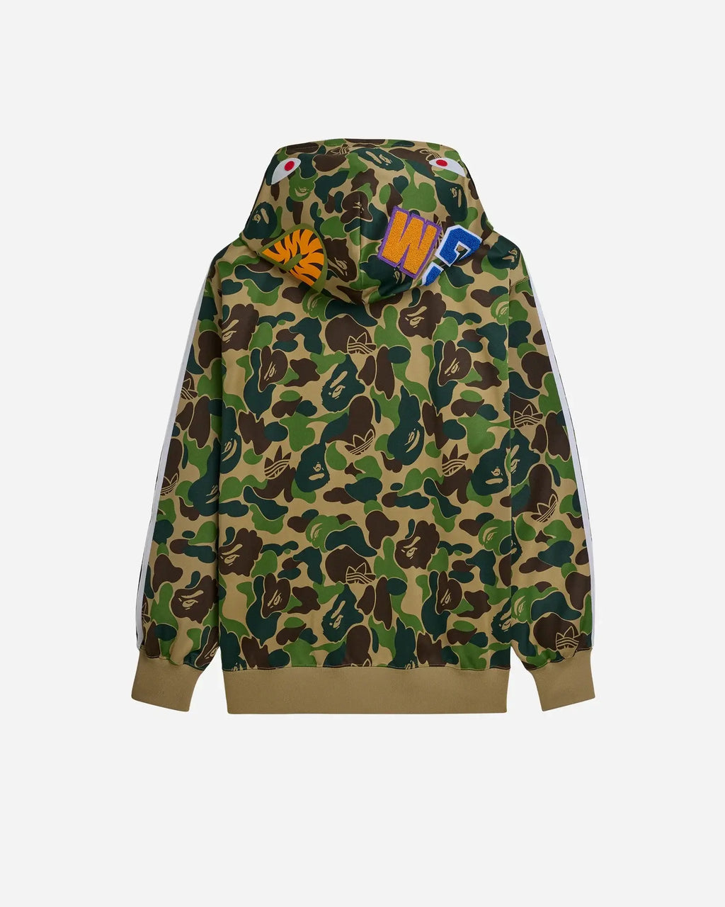 Adidas x BAPE Track Shark Hoodie Camo - Hoodies