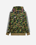 Adidas x BAPE Track Shark Hoodie Camo - Hoodies