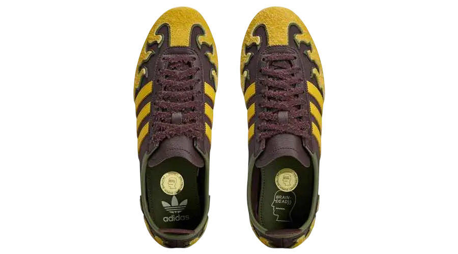 Adidas x Brain Dead Japan Low Shadow Brown Hazy Yellow - 10
