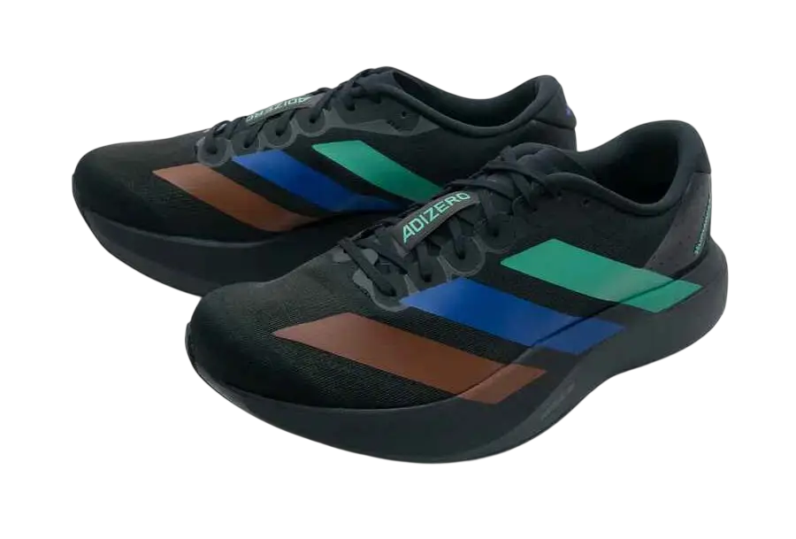 Adidas x Pharrell Williams Adizero EVO SL Black/Court Green/Lucid Blue - 10