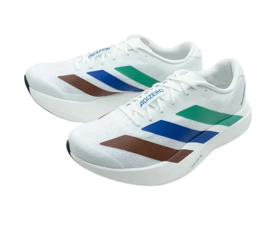 Adidas x Pharrell Williams Adizero EVO SL White/Court Green/Lucid Blue - 10