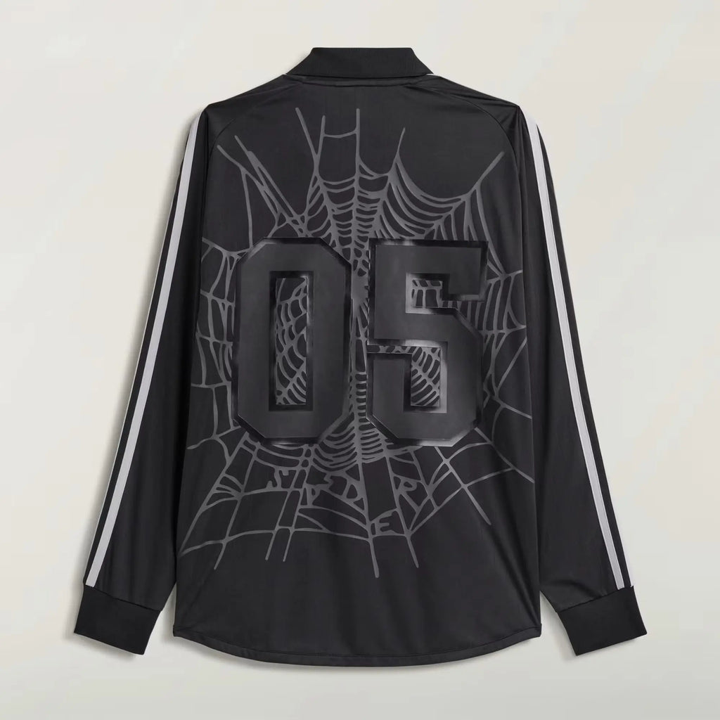 Adidas x Sp5der Long Sleeve Soccer Jersey Black Large