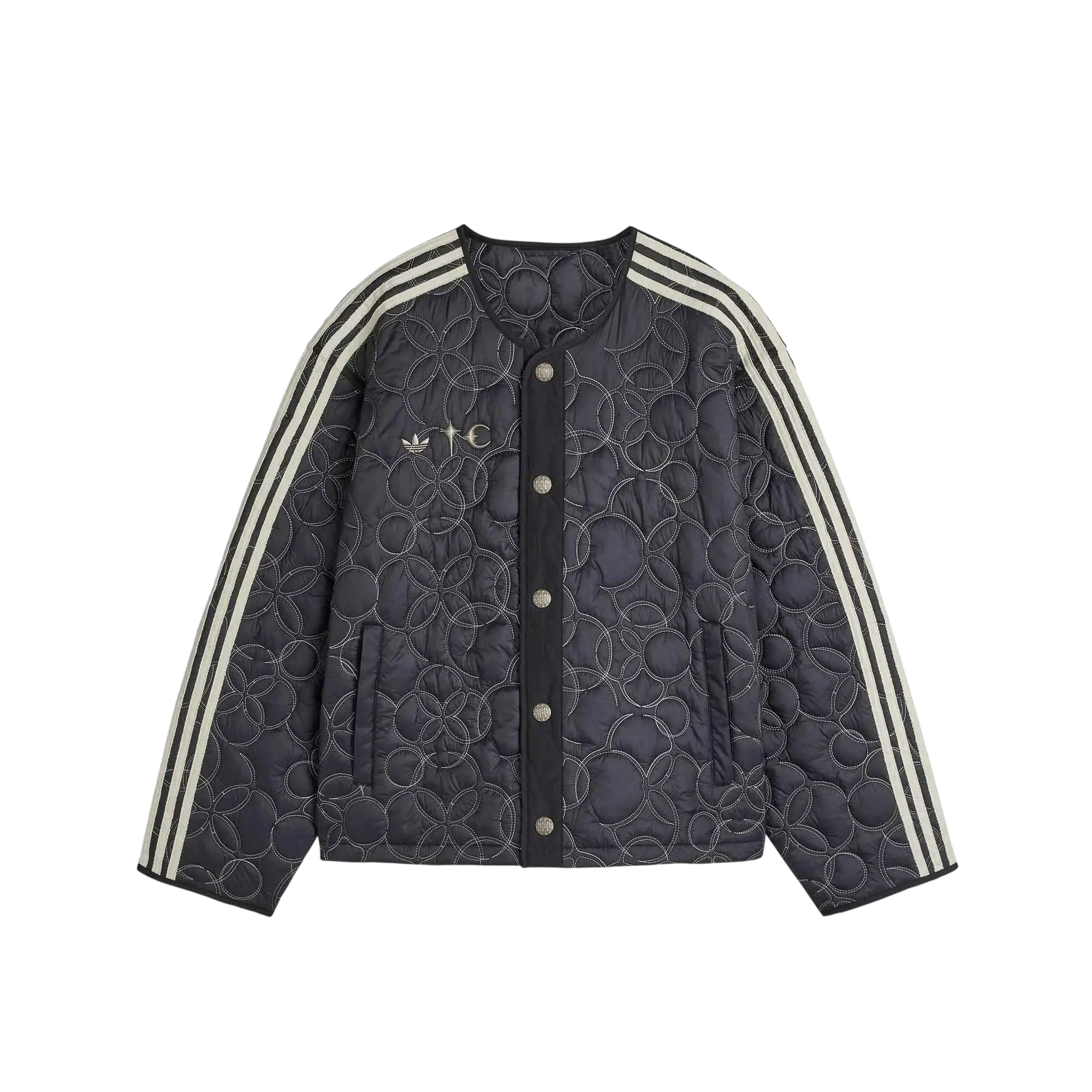 Adidas x Thug Club Teamgeist Padded Jacket Black - M