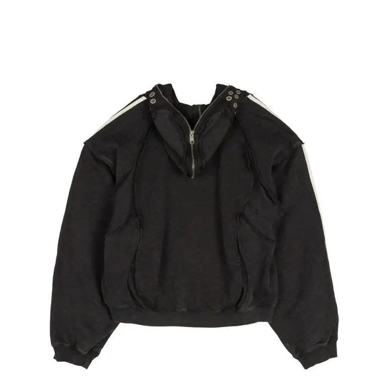 Adidas x Thug Club Teamgeist Zip Up Hoodie Black - Hoodies