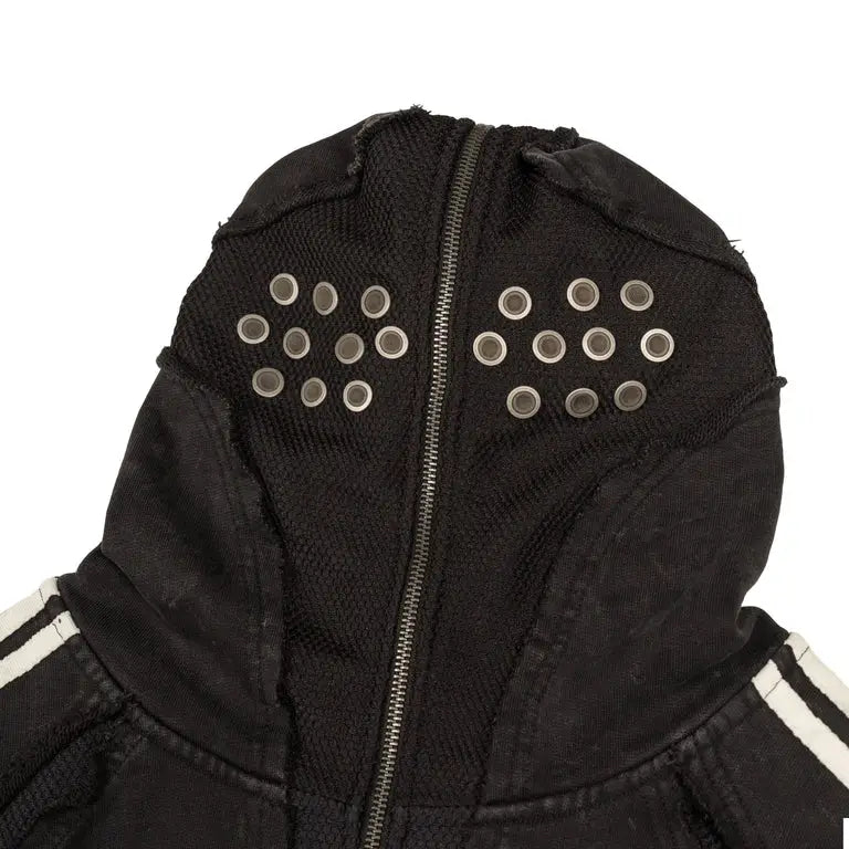 Adidas x Thug Club Teamgeist Zip Up Hoodie Black - Hoodies
