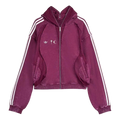 Adidas x Thug Club Teamgeist Zip Up Hoodie Maroon