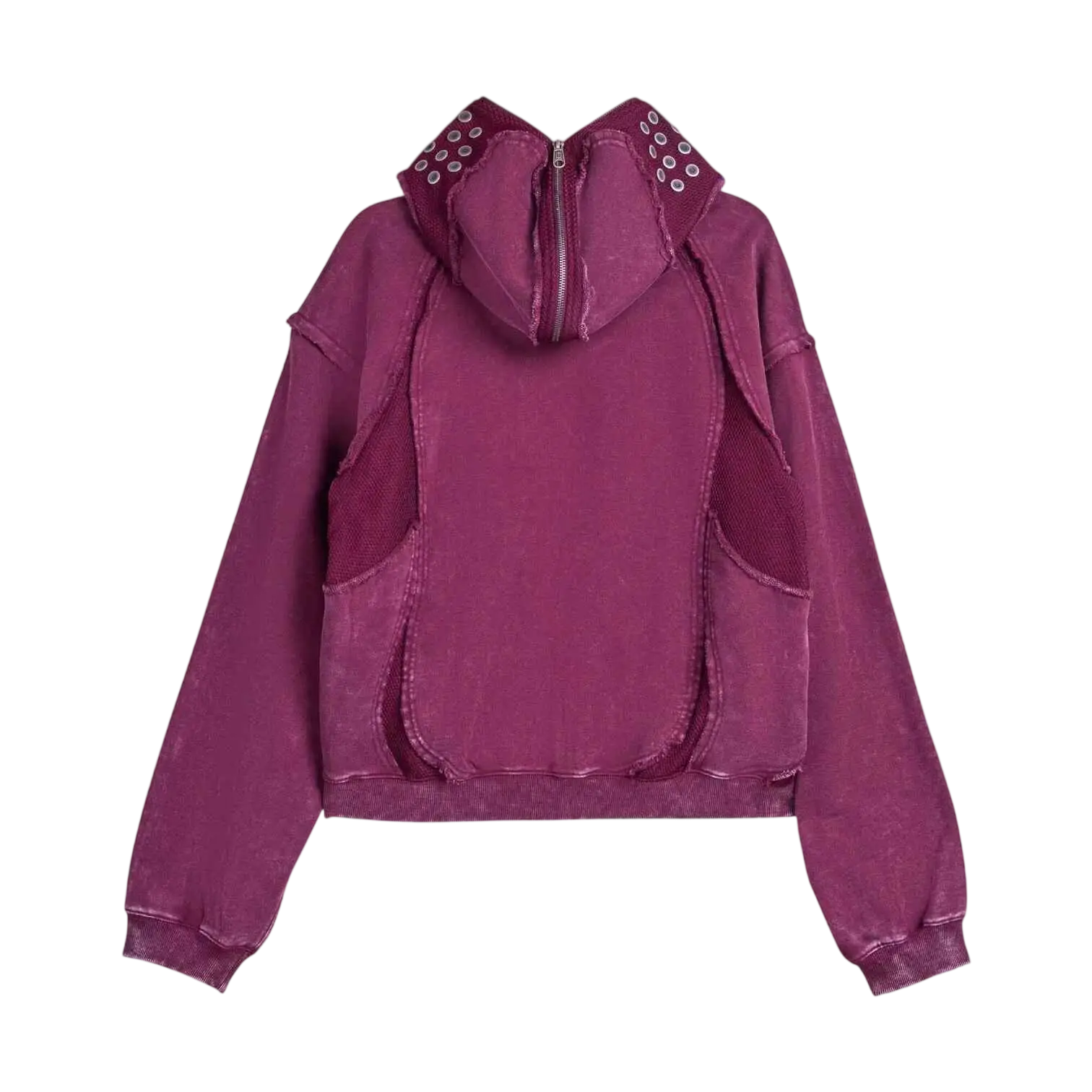 Adidas x Thug Club Teamgeist Zip Up Hoodie Maroon