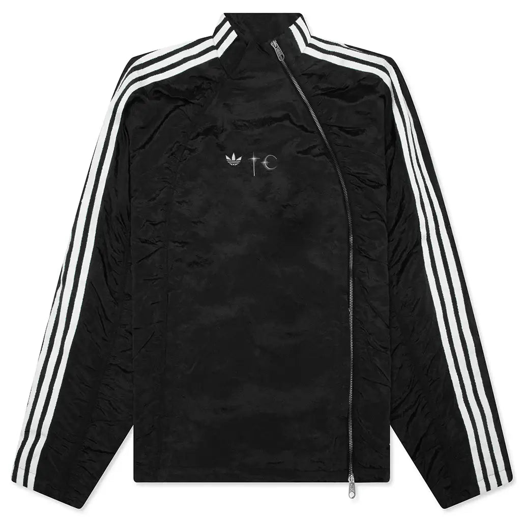Adidas x Thug Club Woven Track Top - Black/Silver Metallic Small