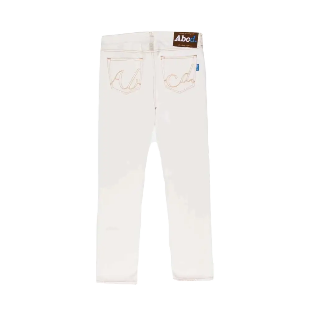 Advisory Board Crystals Slim Fit White Jeans - 30