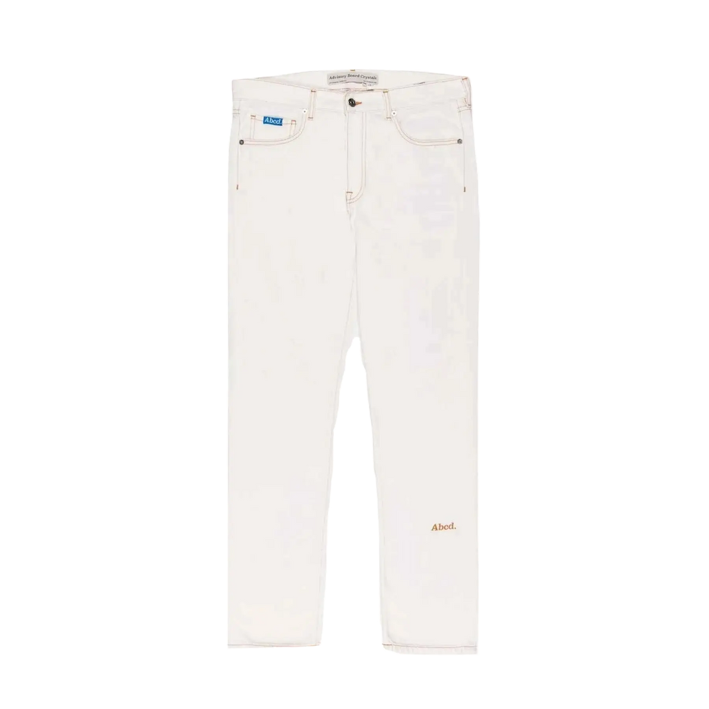 Advisory Board Crystals Slim Fit White Jeans - 30