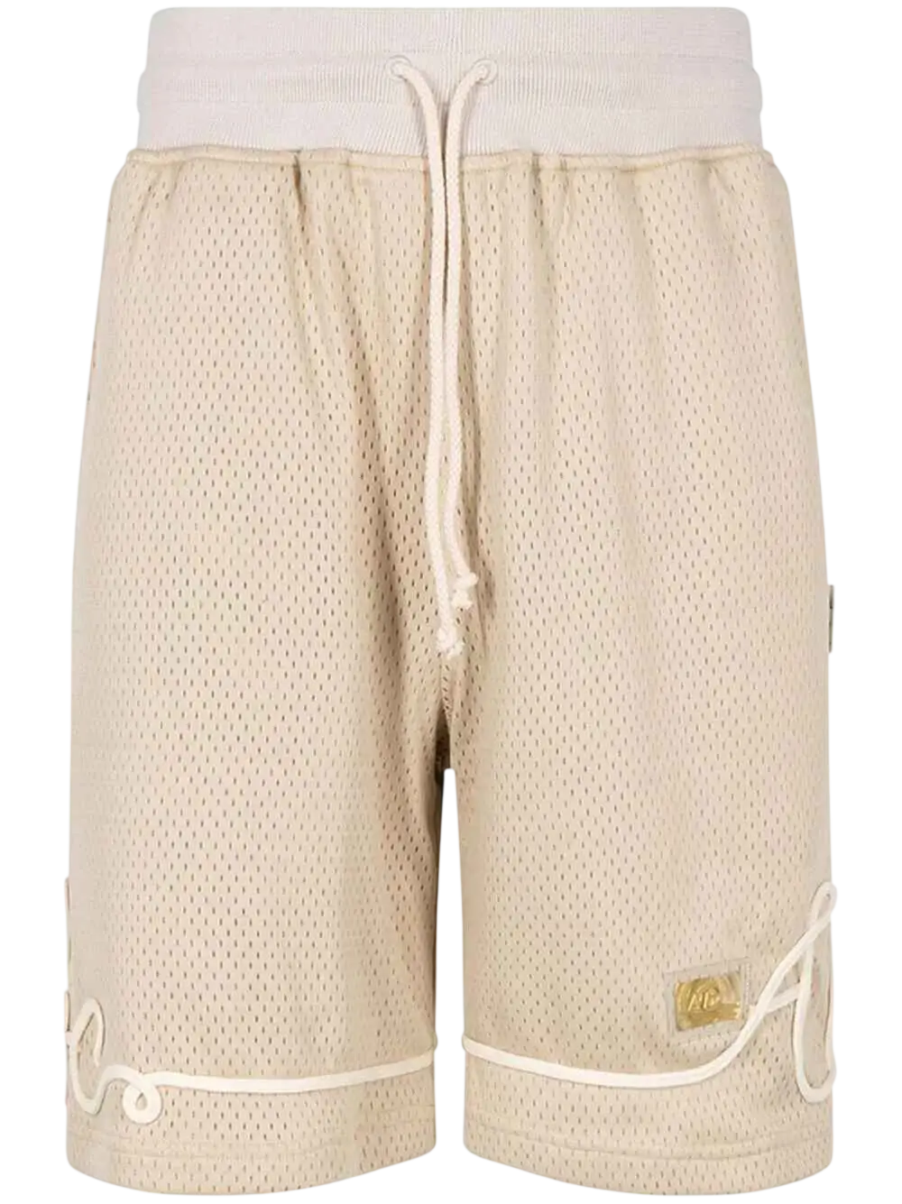 Advisory Board Crystals Soutache Basketball Shorts Beige - S