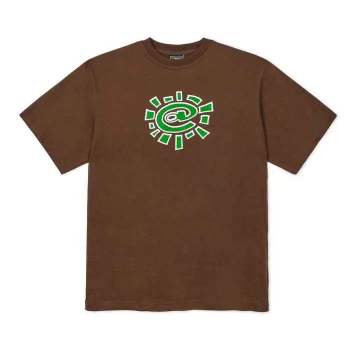 Always Do What You Should Do Sun T-Shirt Brown - M