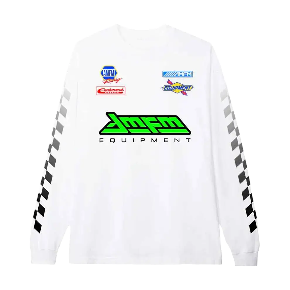 AMFM Tracker Long Sleeve Tee White - XL