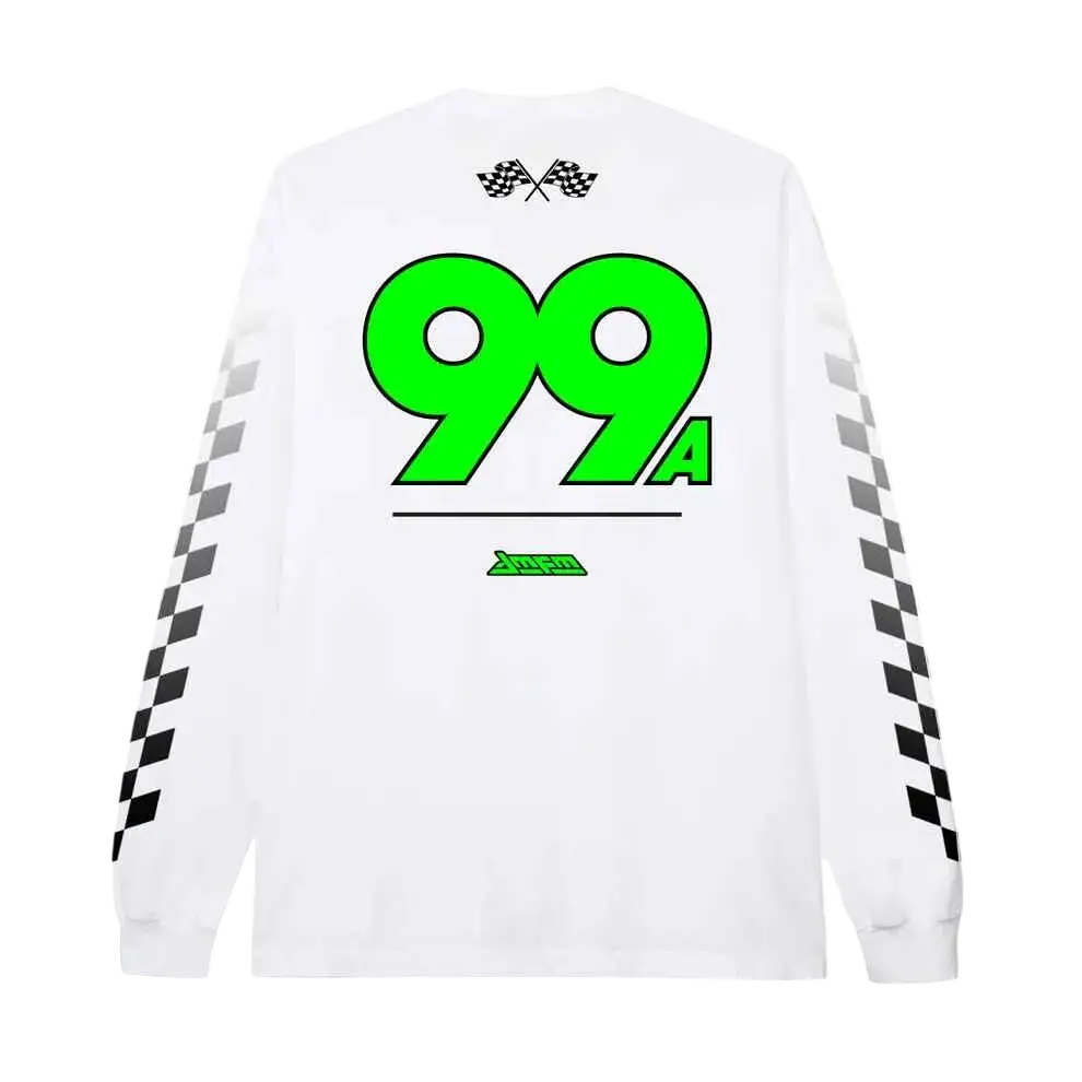 AMFM Tracker Long Sleeve Tee White - XL