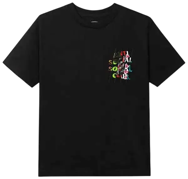 Anti Social Social Club Madness Tee Black - L