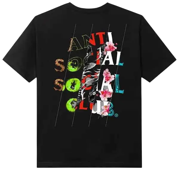 Anti Social Social Club Madness Tee Black - L