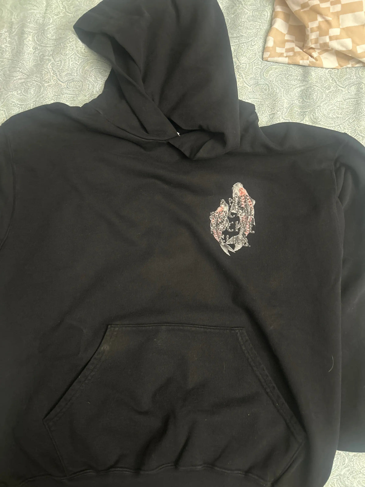 Anti Social Social Club Studded Mind Games Hoodie Black Large