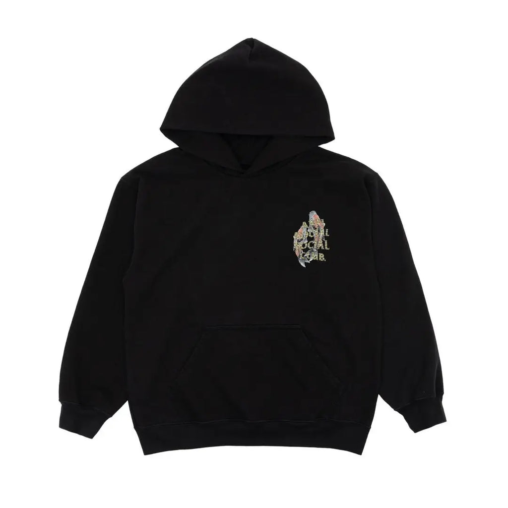 Anti Social Social Club Studded Mind Games Hoodie Black Medium