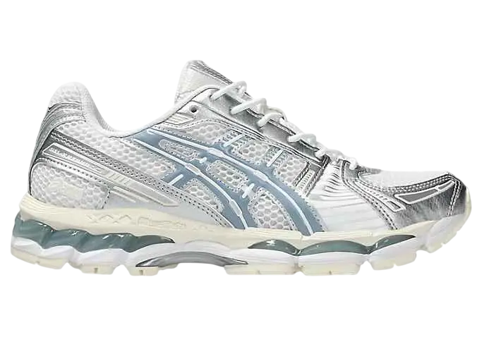 Asics Gel-Kayano 12.1 White/Dolphin Grey - 10