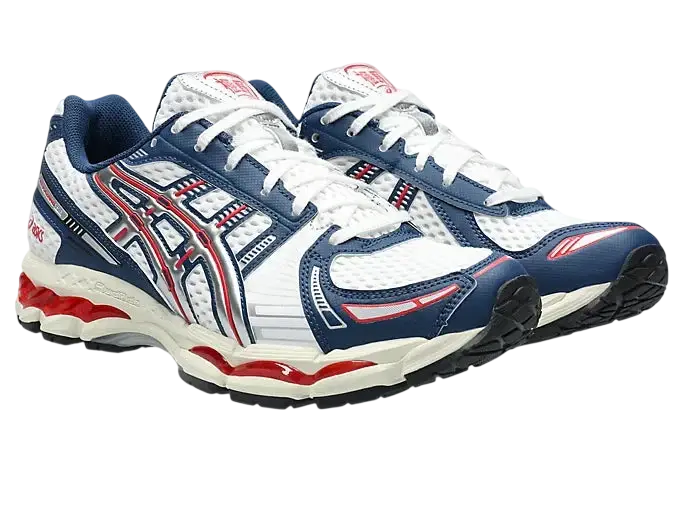Asics Gel-Kayano 12.1 White/Independence Blue
