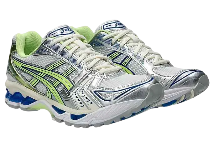 Asics Gel-Kayano 14 White/Lime Green - 10.5