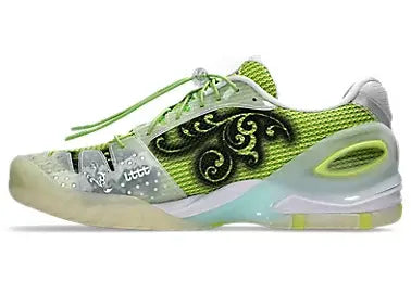 ASICS Gel-Resolution 5 Little Tokyo Table Tennis Parrot Green Size 10.5