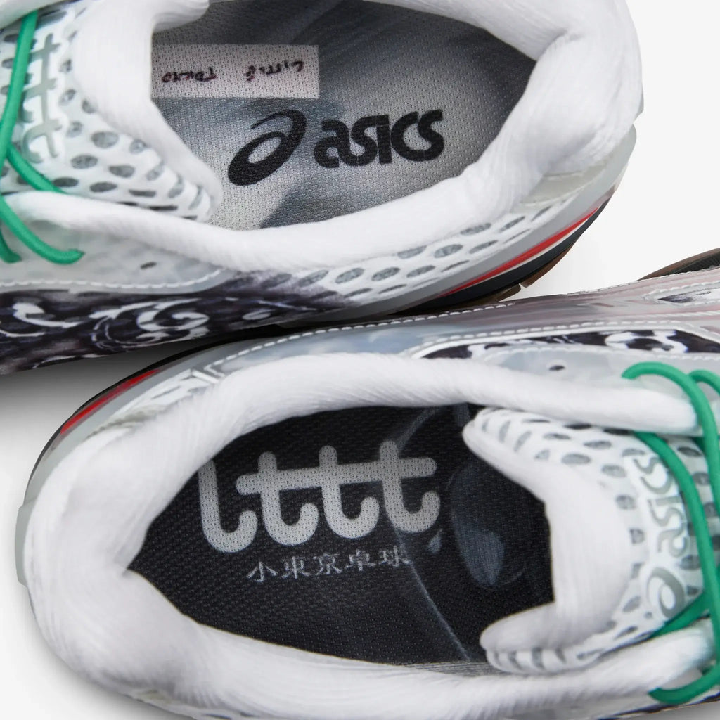 ASICS Gel-Resolution 5 Little Tokyo Table Tennis White Red Size 10.5