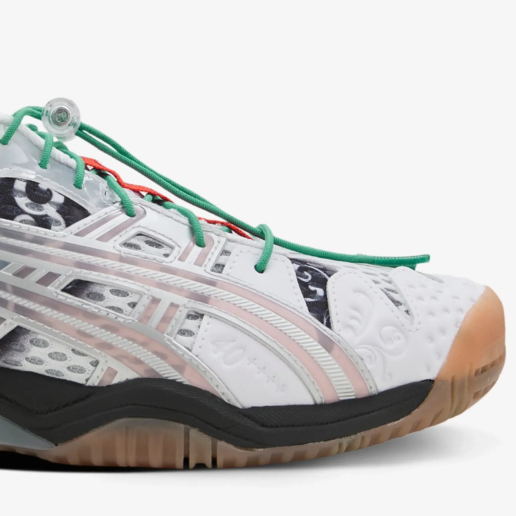 ASICS Gel-Resolution 5 Little Tokyo Table Tennis White Red Size 10.5