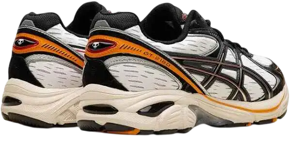 Asics GT 2160 Bleach Kurosaki Ichigo running shoes in white and black with orange accents for performance use