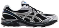Asics GT 2160 JJJJound inverted blue black and silver running shoe with mesh upper white laces and cushioned sole